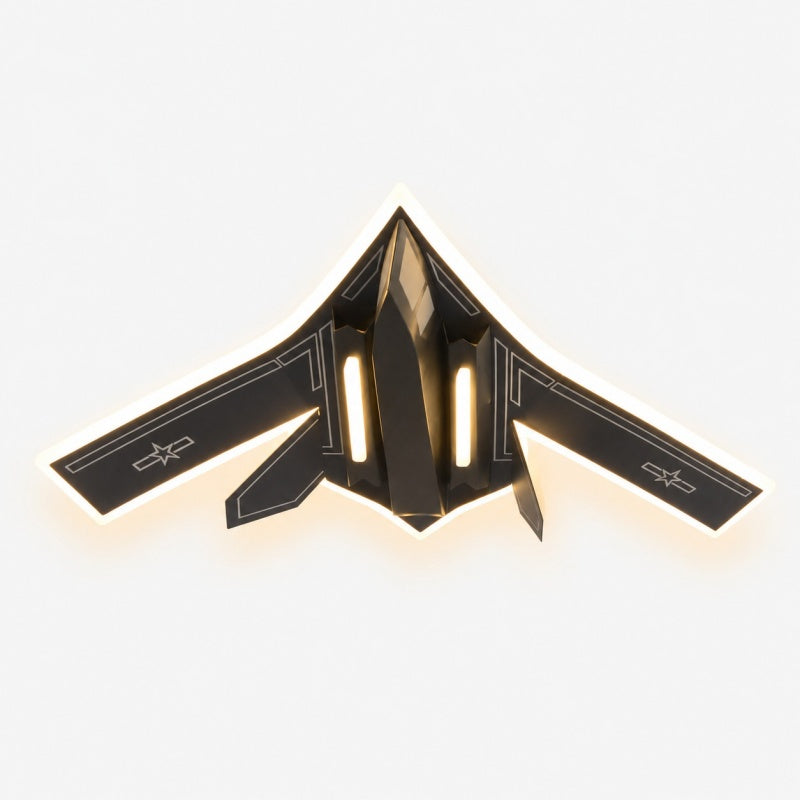 Jet Fighter LED Ceiling Light for Kids Bedroom | Esilora