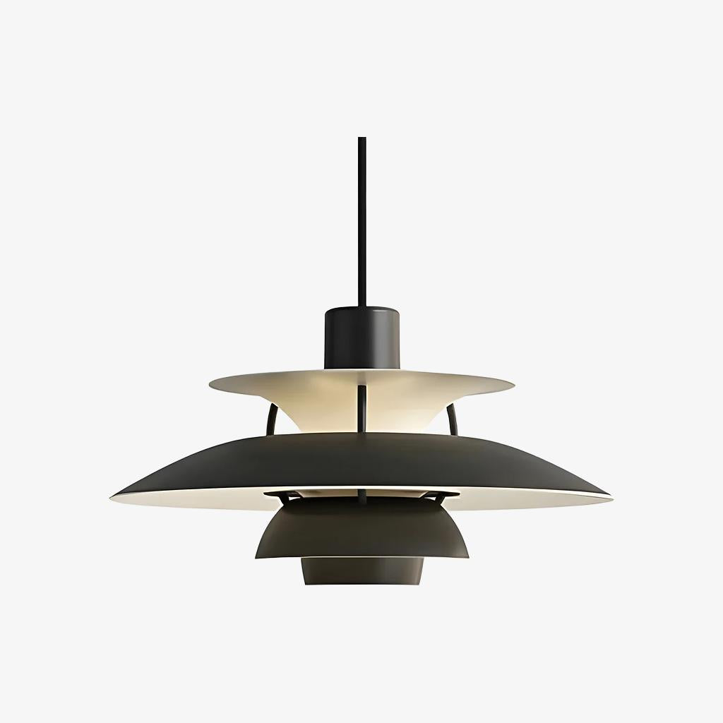 Layora Modern Scandinavian Pendant Light – Multi-Color Aluminum Design for Dining and Living Room N38 | Esilora