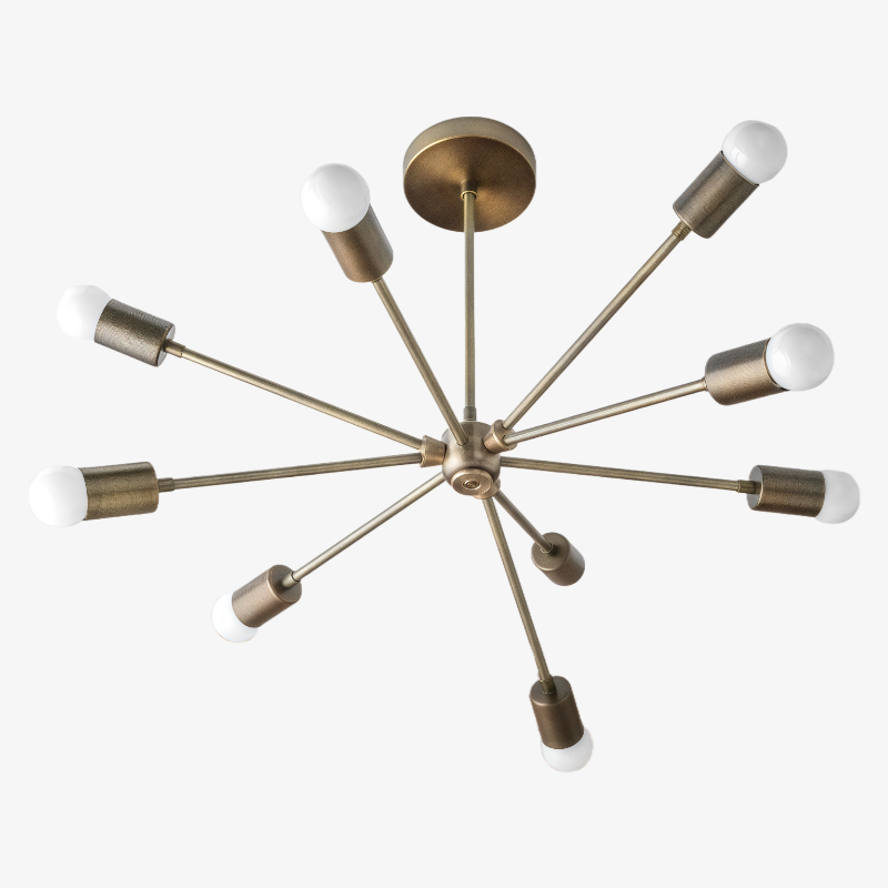 Mobilux Line Moderner Kronleuchter - Mid Century Deckenleuchte | Esilora