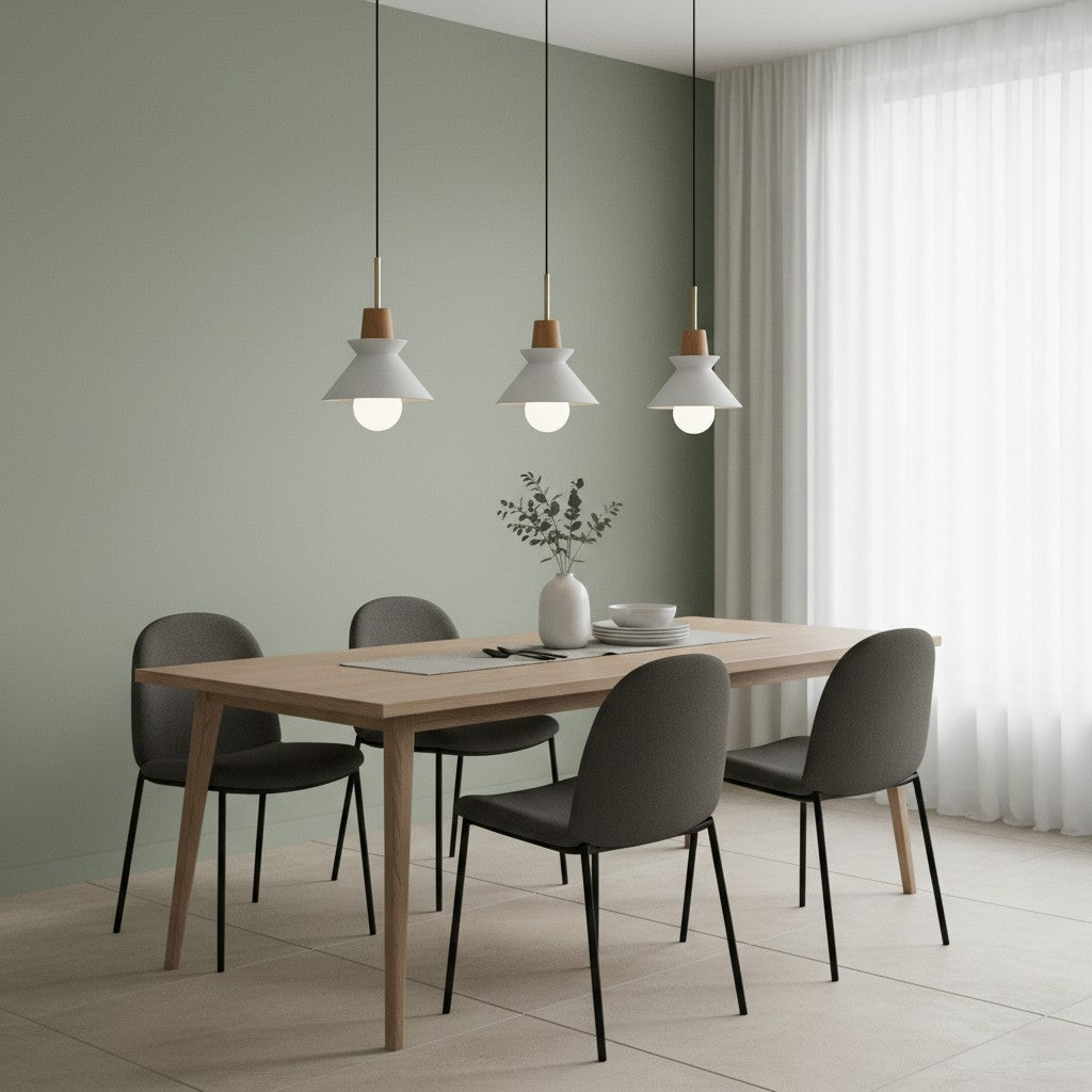 Halotaper Minimalist Tapered Pendant Lamp – Contemporary Decorative Lighting for Home | Esilora