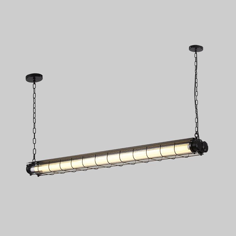 Artisan Glass Linearity Chandelier Iron Metal Glass Polished Silver Finish | Esilora
