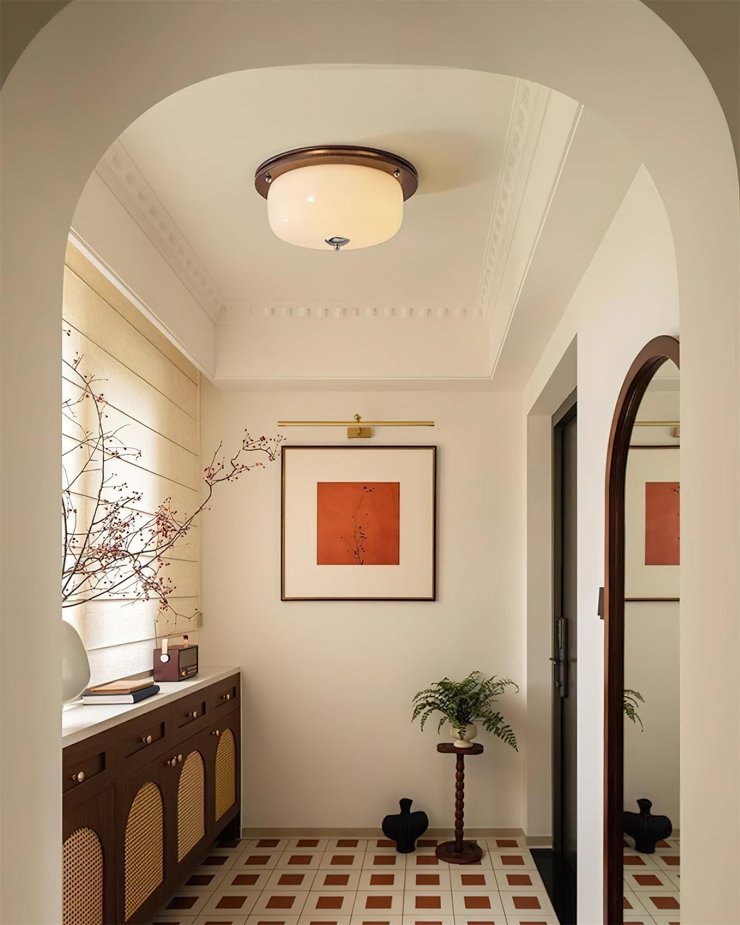 Justice Glass Ceiling Lamp | Esilora