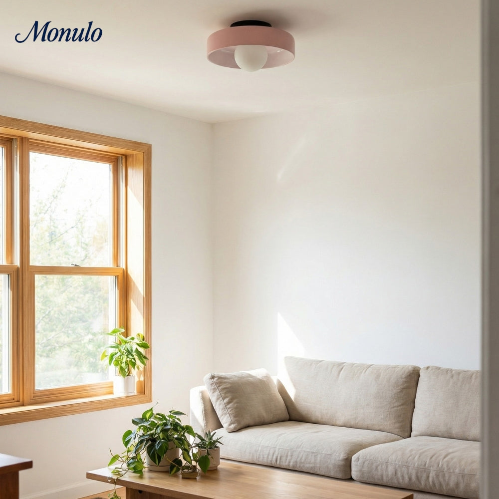 Verdoma Morandic Disc Orb Wall and Ceiling Lamp for Modern Interiors | Esilora