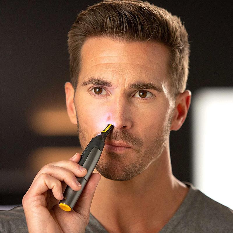 Precision Trimmer with LED Light and Titanium Blades - Esilora