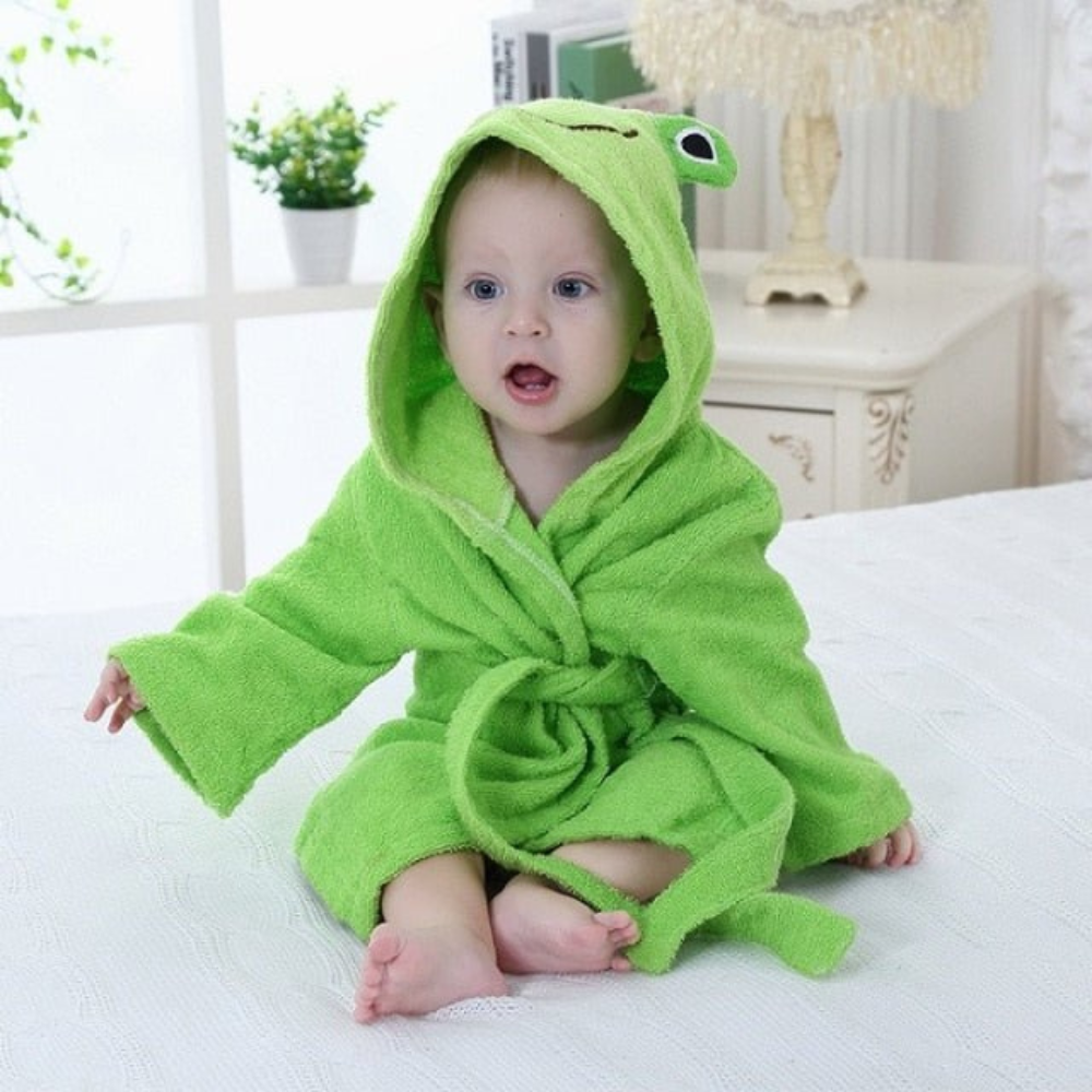 Hooded Baby Bath Towel for Cozy Post-Bath Comfort
