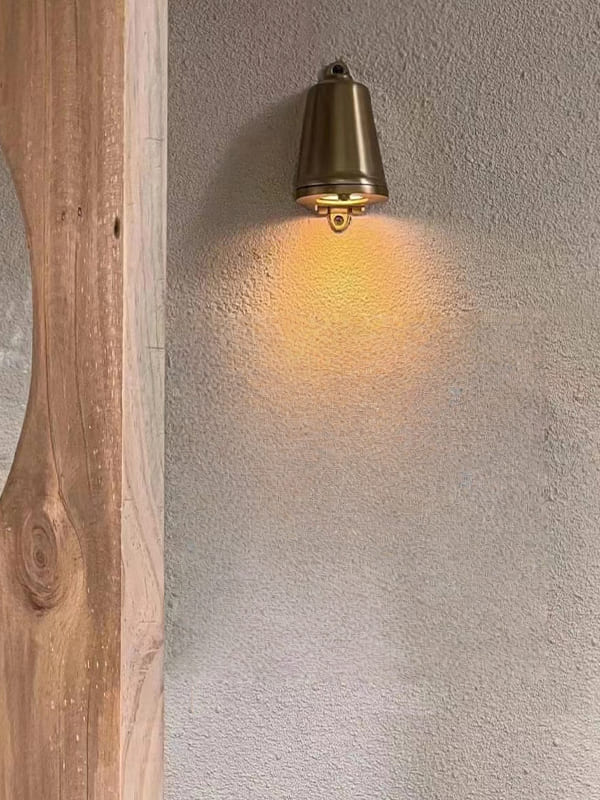 Industrial Outdoor Wall Light – Waterproof Sconce with Bluebell Shape | Esilora