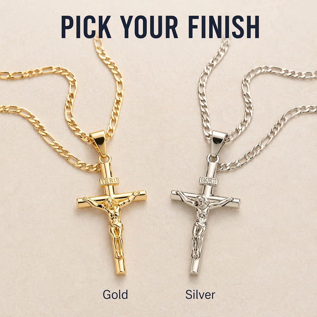 SolaraFaith — Wear a Crucifix That Won't Tarnish, Snap, or Turn Your Neck Green - Esilora