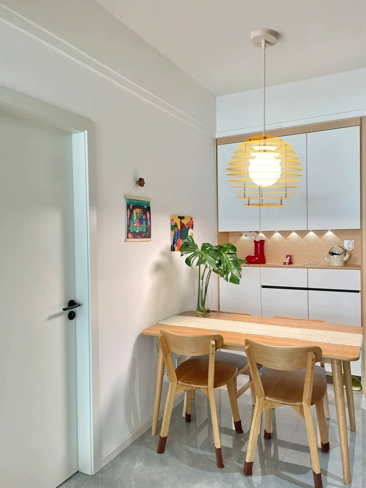 Bauhaus Memphis Acrylic Sunrise Pendant Lamp – AFTTERGLOW S4 | Esilora