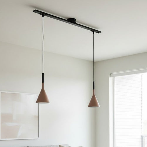 Axitra Rotatable Pendant Light Ceiling Rail – Sleek Adjustable Track for Pendant Lights Contemporary N21 | Esilora
