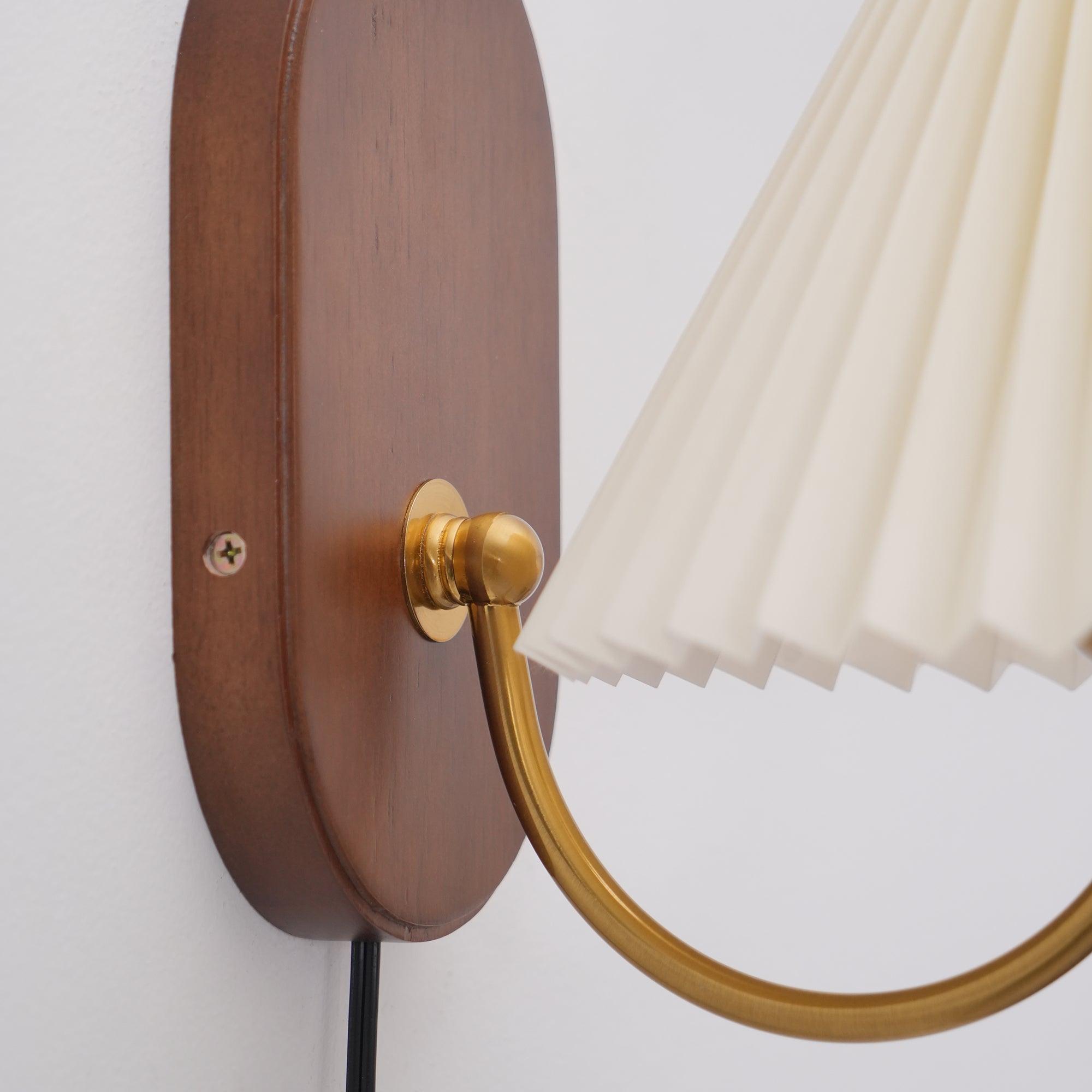 Louise Plug In Wall Lamp | Esilora