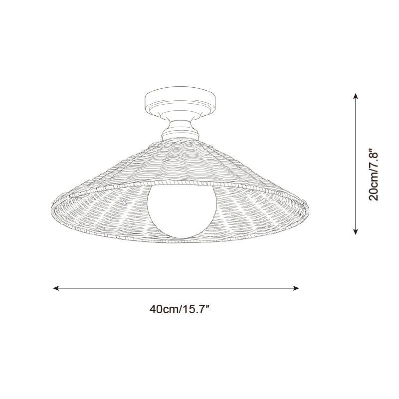 Breezy Haven Ceiling Lamp | Esilora