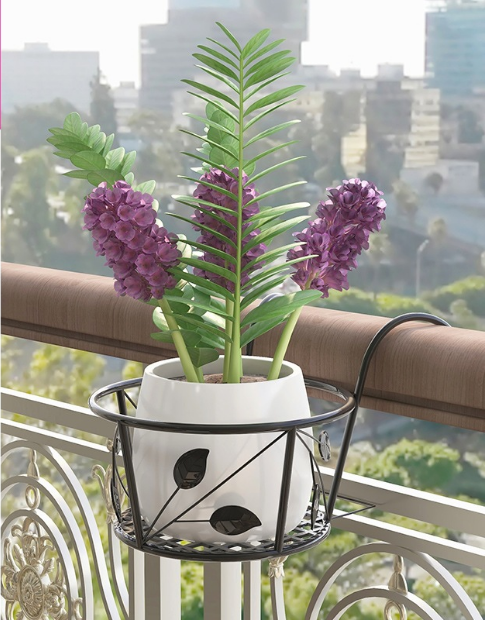 Plant Hanging Shelf for Balcony Dreams – Stable Support Solution - Esilora