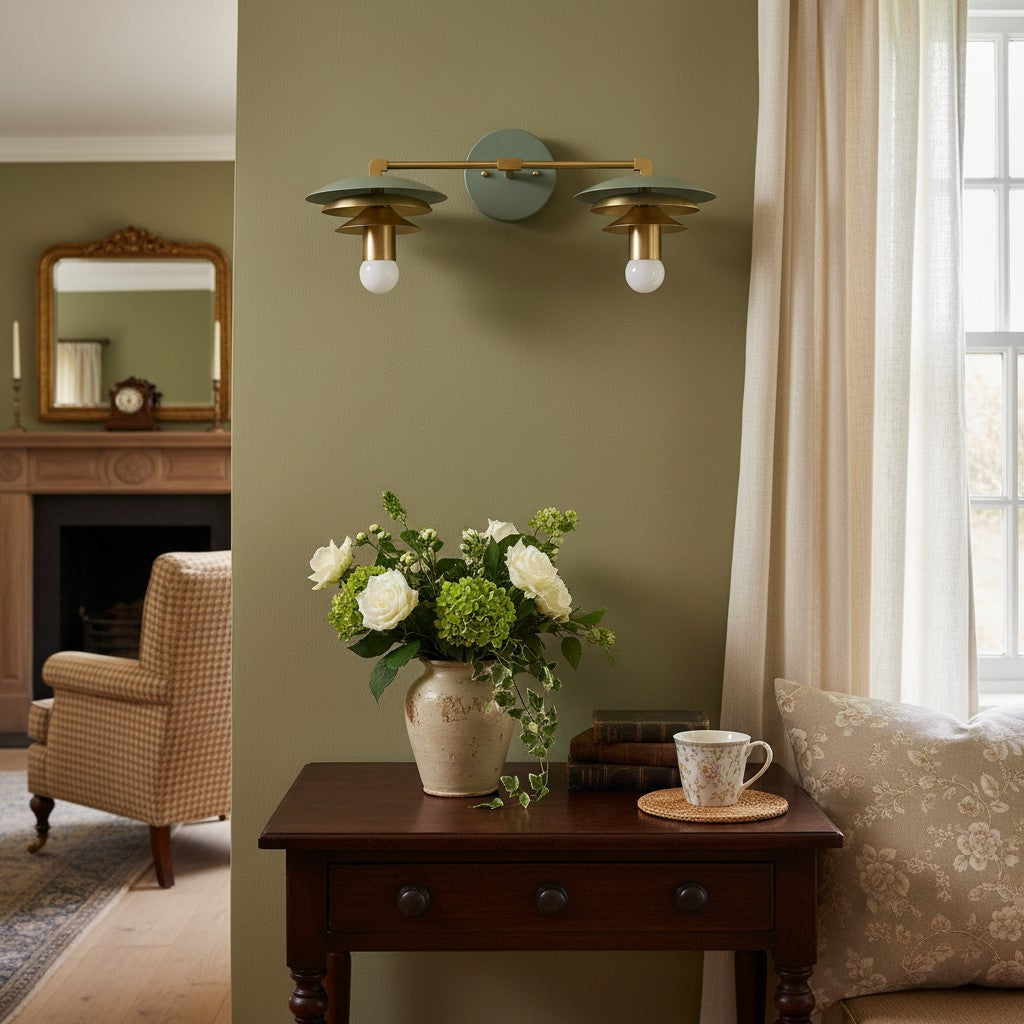 Artivo Layered Timeless Vanity Lighting Fixture With Soft Diffused Light - Great Ideal for Powder Rooms | Esilora