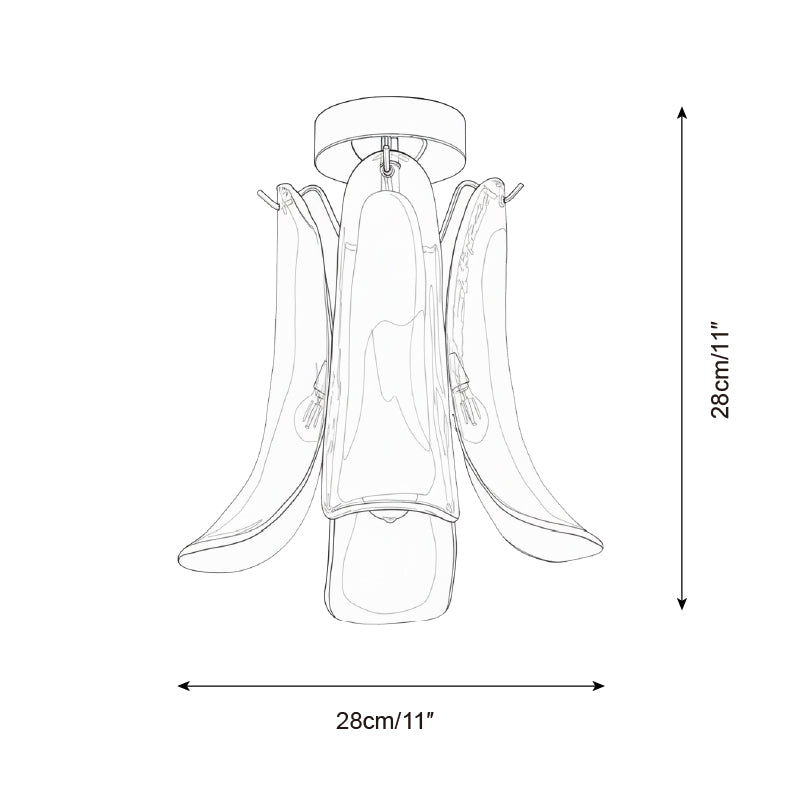 Verdelia Deckenlampe | Esilora