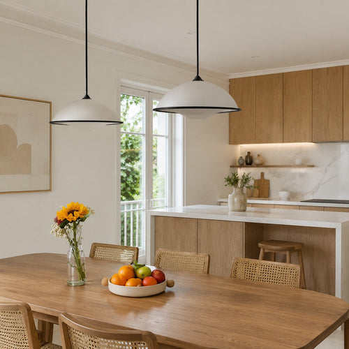 Bauhaus UFO Acrylic Pendant Lamp for Dining Rooms | Esilora