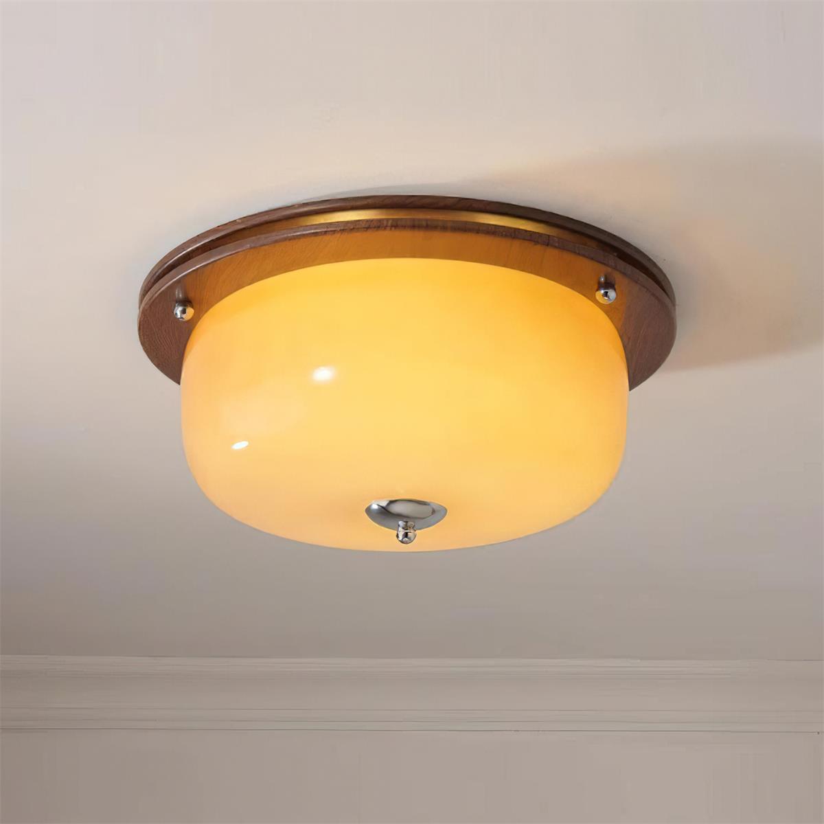 Justice Glass Ceiling Lamp | Esilora