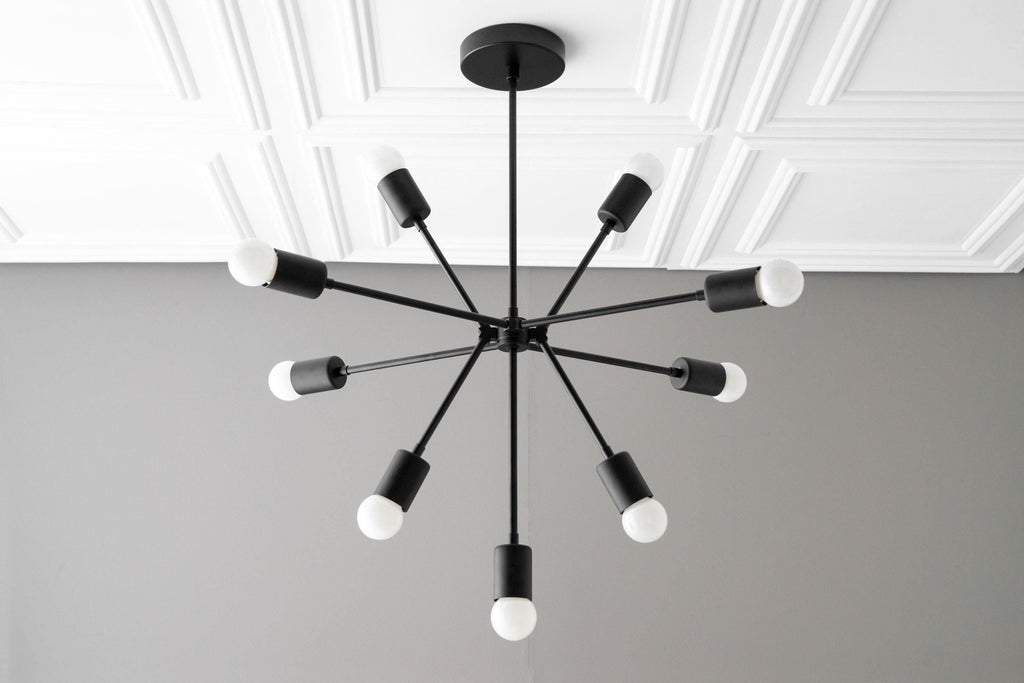 Mobilux Line Moderner Kronleuchter - Mid Century Deckenleuchte | Esilora