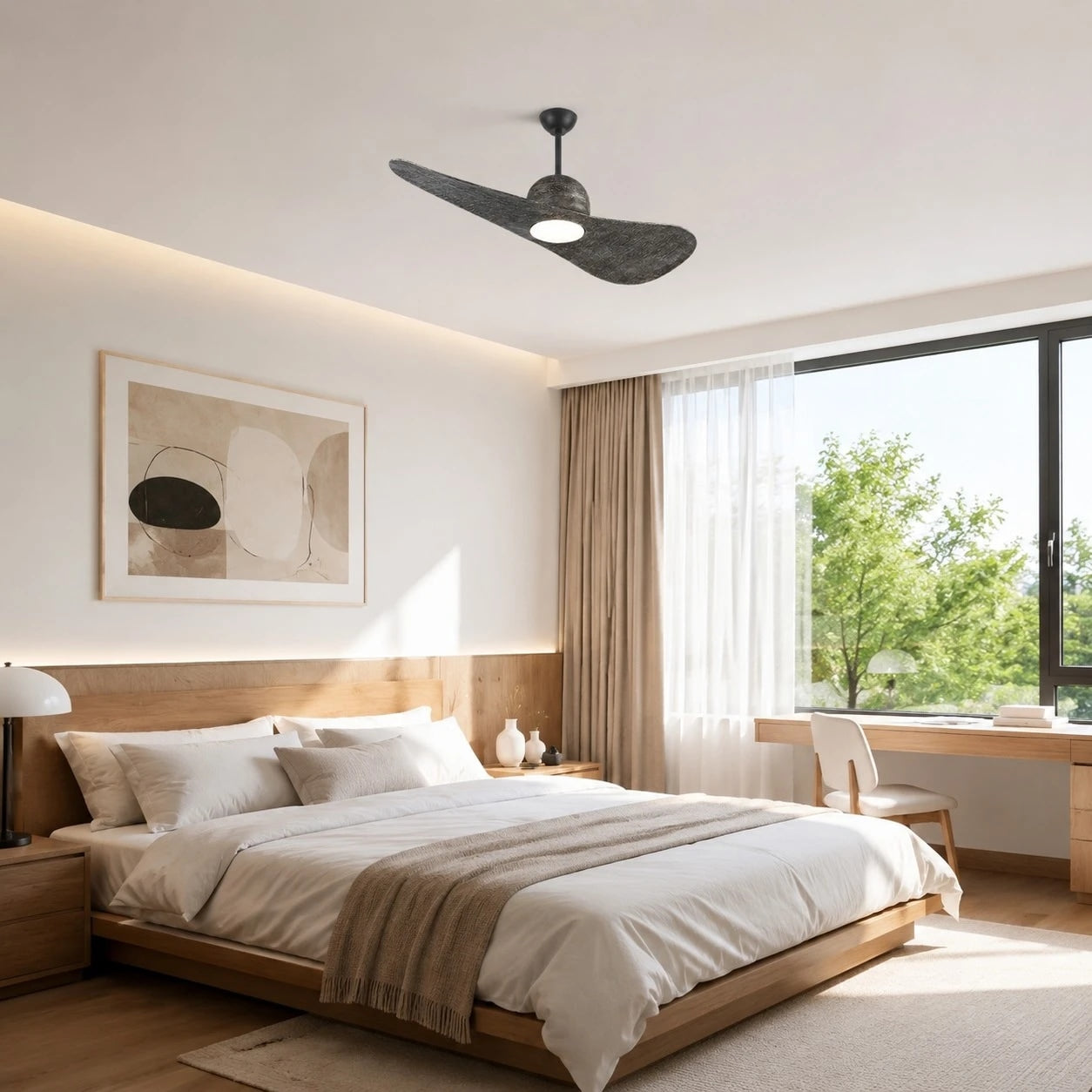 Luce per ventilatore da soffitto a due pale Hat | Esilora