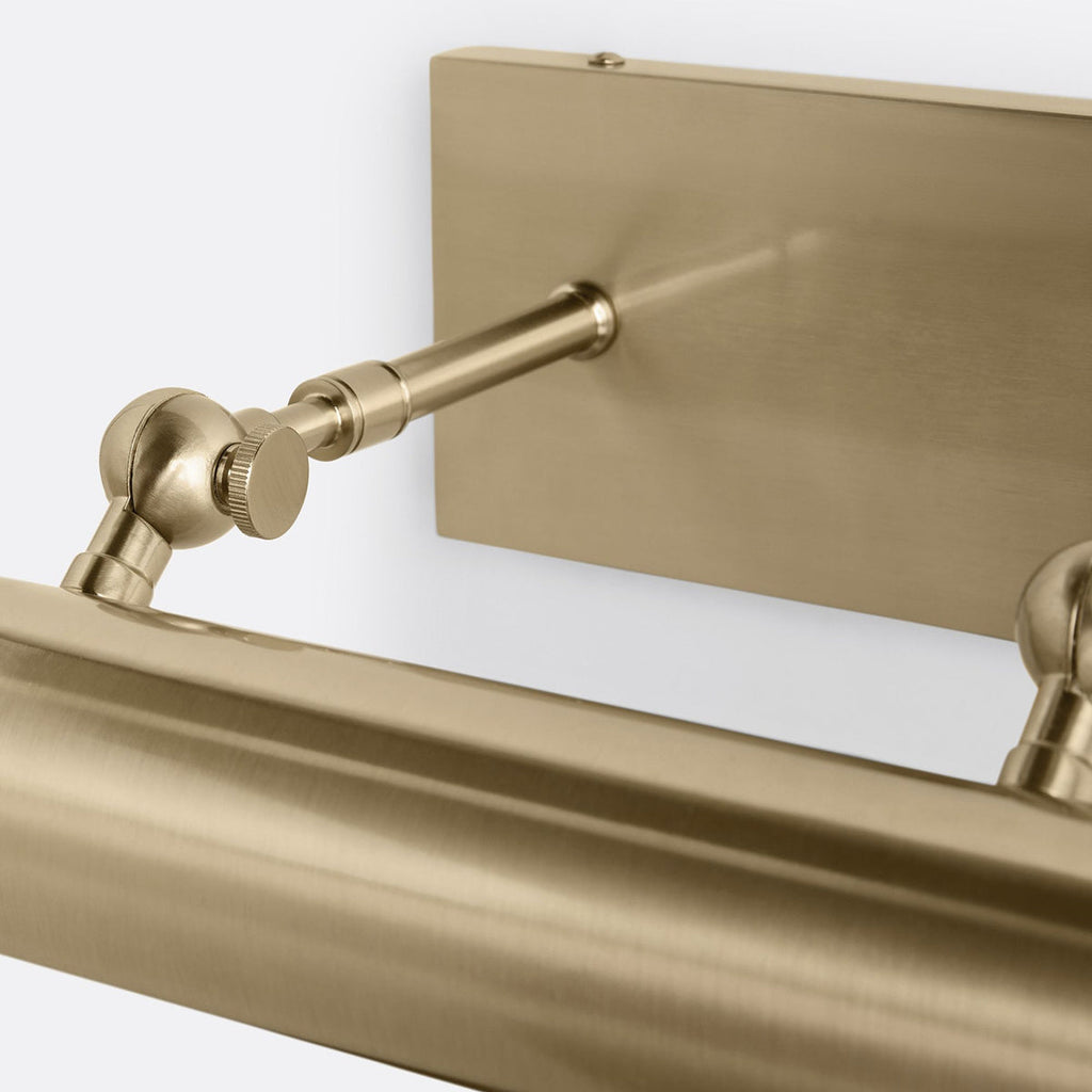 Modo Picture Light - Classic Arch Design Brass Art Light for Gallery Wall | Esilora