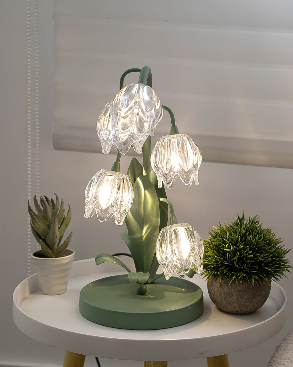 Niya grüne Tischlampe | Esilora