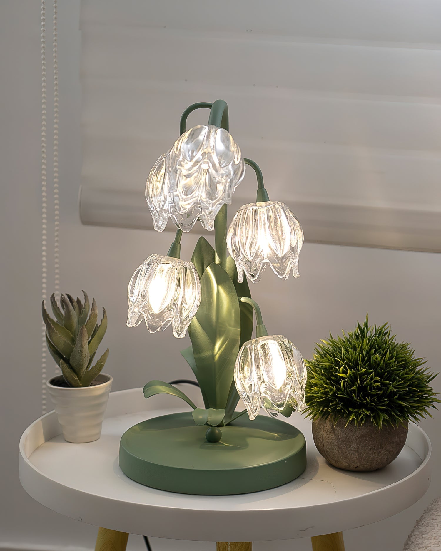 Niya grüne Tischlampe | Esilora