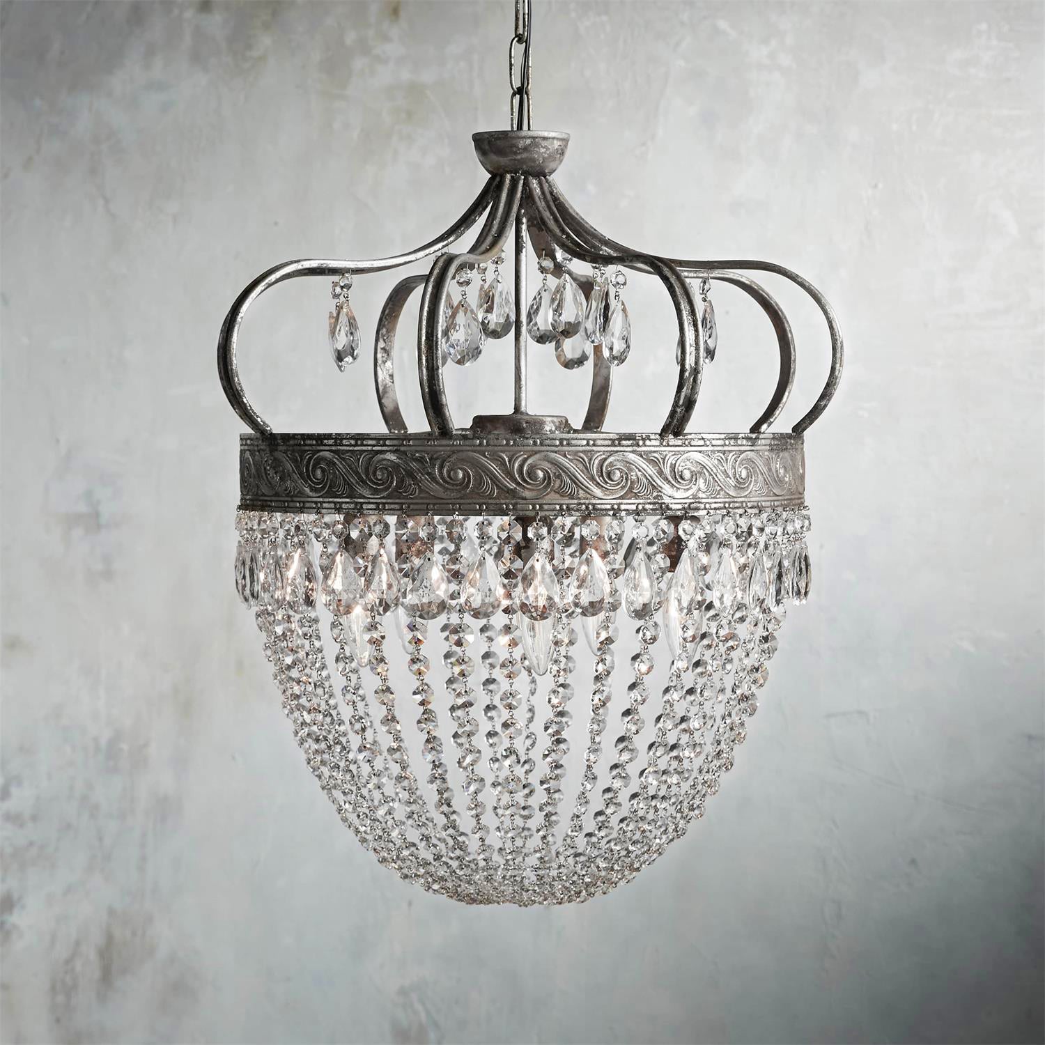 Abella Tear Drop Chandelier | Esilora