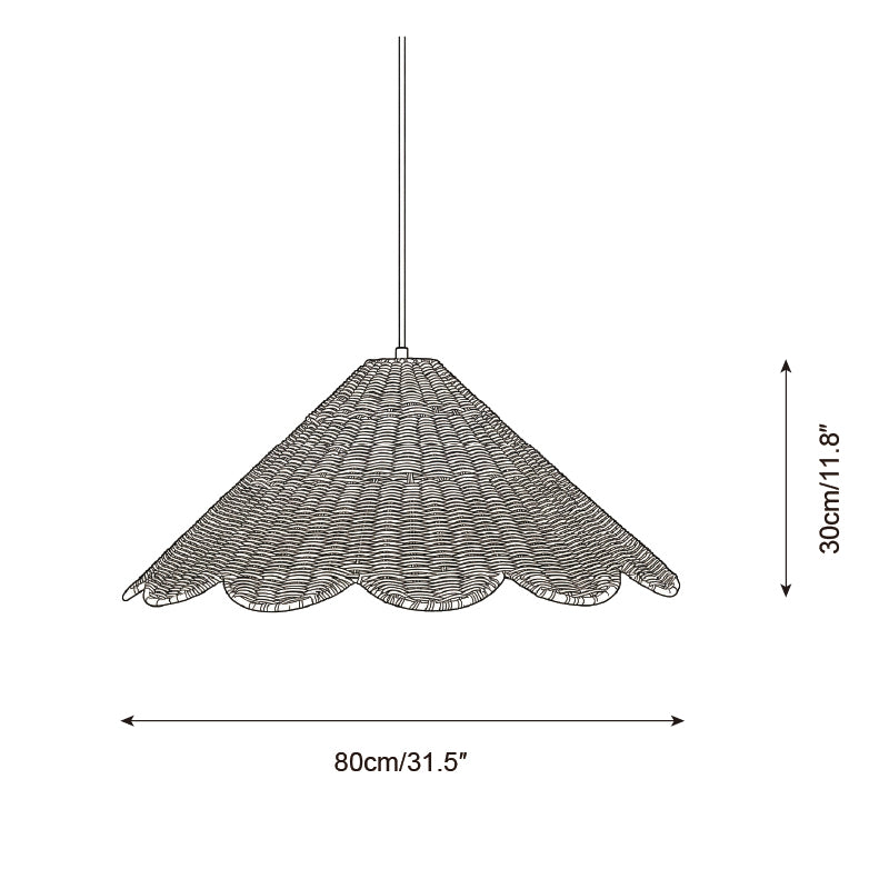 Scallop Pendant Lamp | Esilora