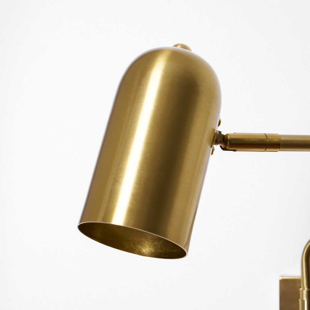 Adjustable Arm Plug In Wall Lamp | Esilora