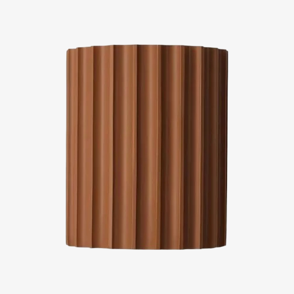 Ribellex Ribbed Wall Lamp - Modern Resin Lamp for Bedroom N59 | Esilora