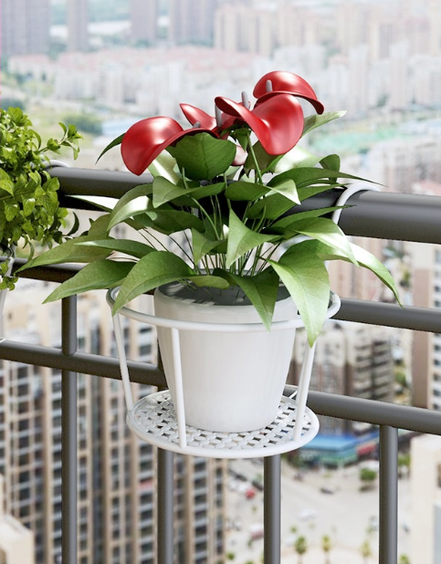 Plant Hanging Shelf for Balcony Dreams – Stable Support Solution - Esilora