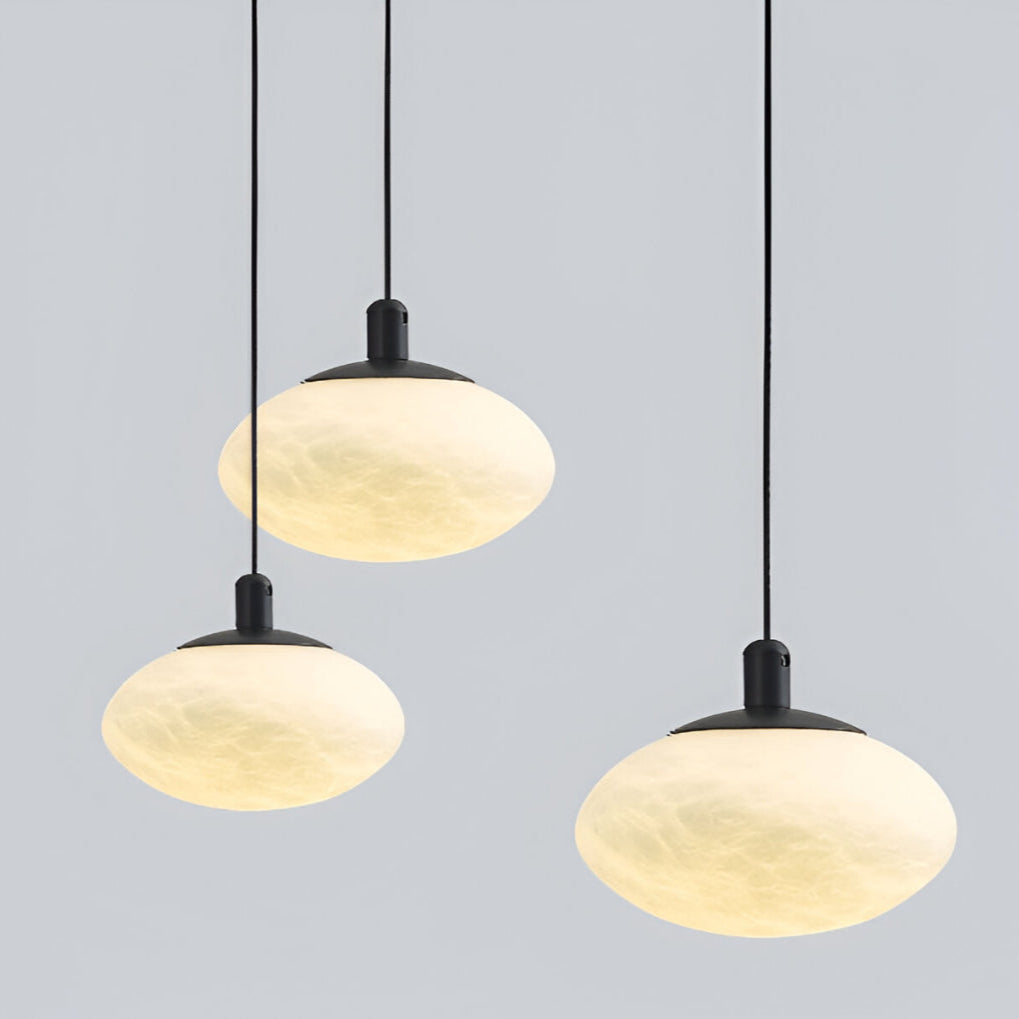 Alabaster Mini Marble Mushroom Pendant Light | Esilora