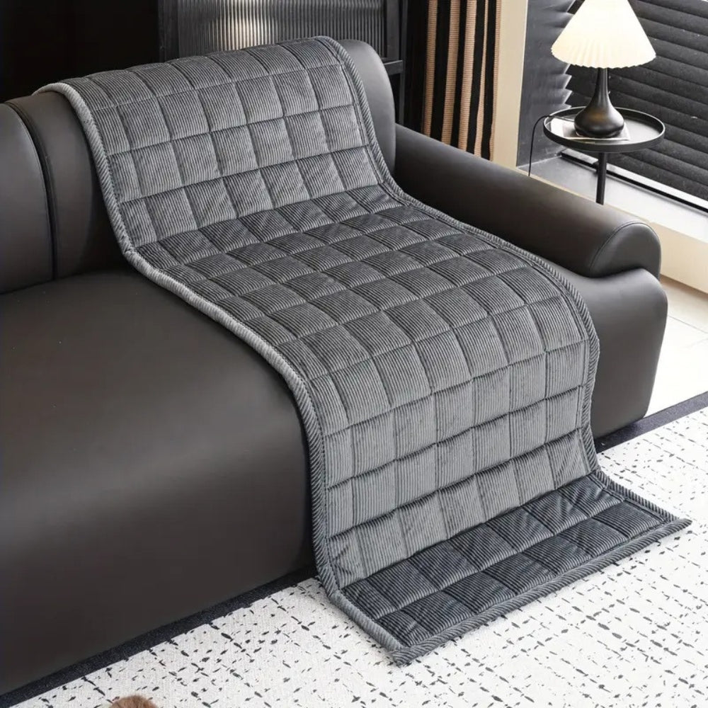 Quilted Sofa Cover – Transform Your Couch into a Cozy, Protective Oasis - Esilora