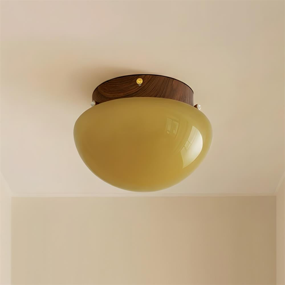 Honeyed Dome Ceiling Lamp | Esilora