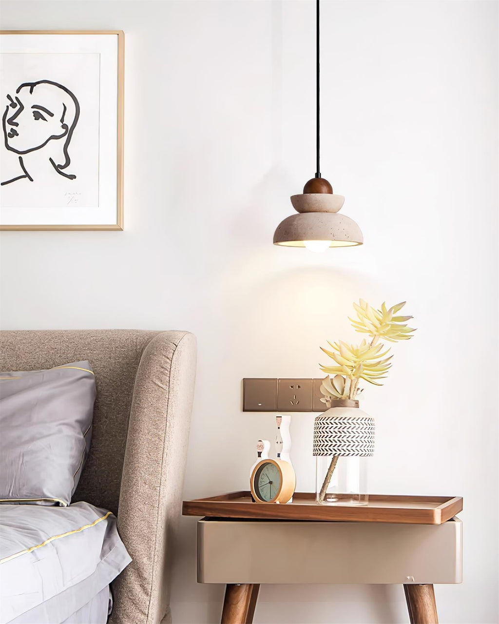 Závěsná lampa Karwei | Esilora