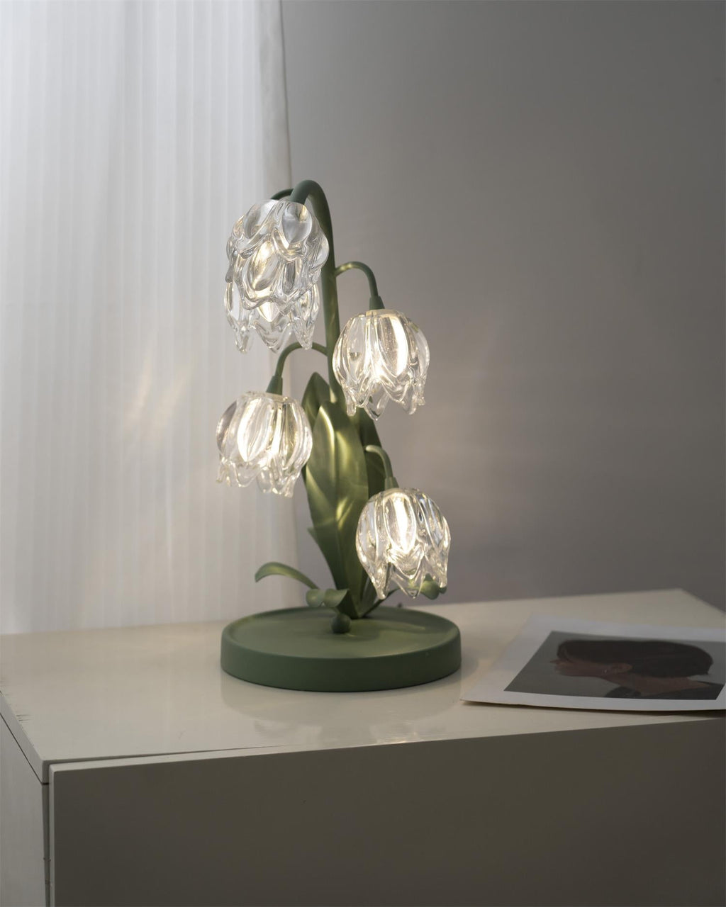Niya grüne Tischlampe | Esilora