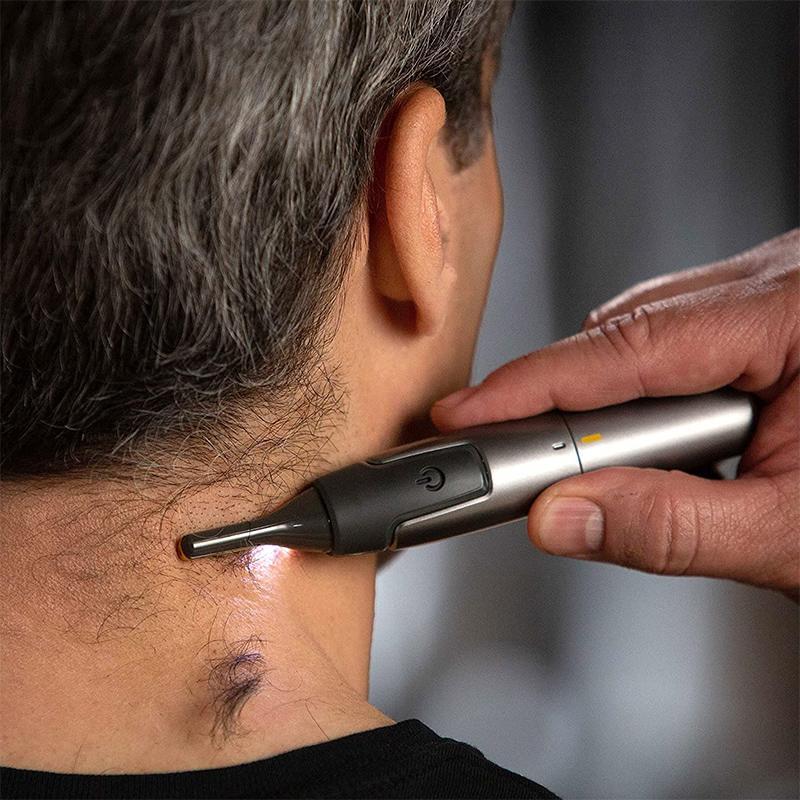 Precision Trimmer with LED Light and Titanium Blades - Esilora