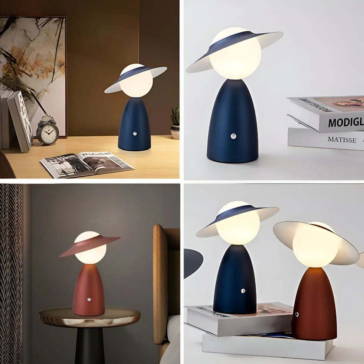 Dimmable LED Table Lamp — Modern Metal Design