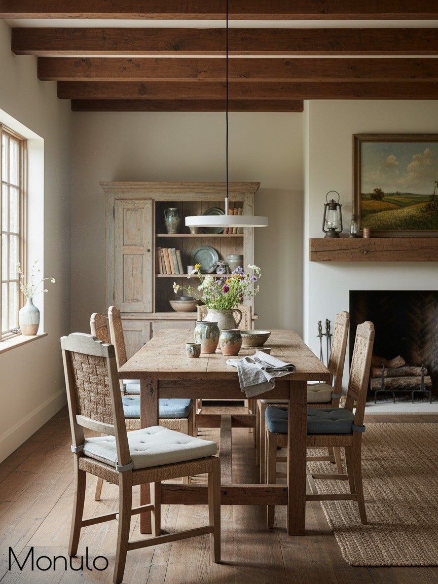 Modern Disc Pendant Light — Nordic Minimalist Fixture for Dining & Kitchen | Esilora