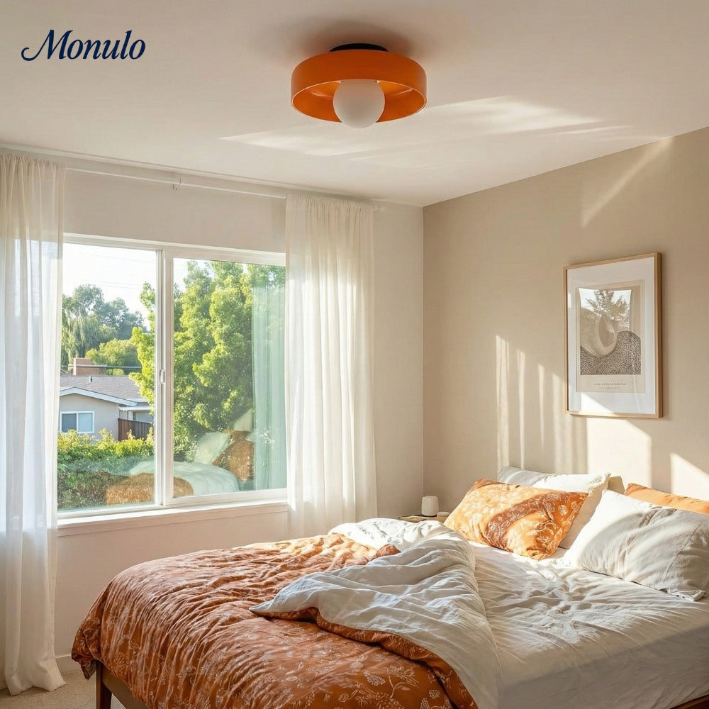 Verdoma Morandic Disc Orb Wall and Ceiling Lamp for Modern Interiors | Esilora