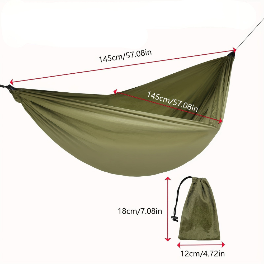 Camping Hammock with Mosquito Net and Sun Shelter