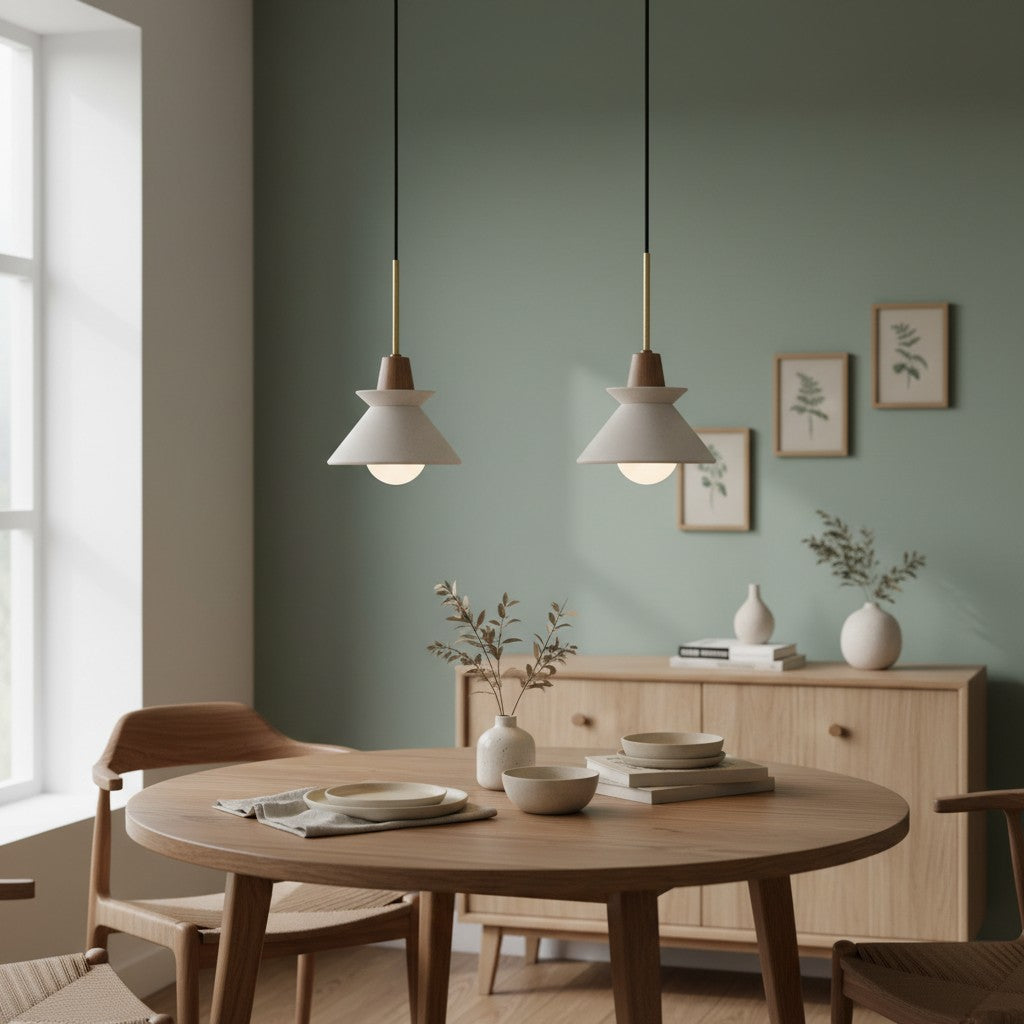 Halotaper Minimalist Tapered Pendant Lamp – Contemporary Decorative Lighting for Home | Esilora