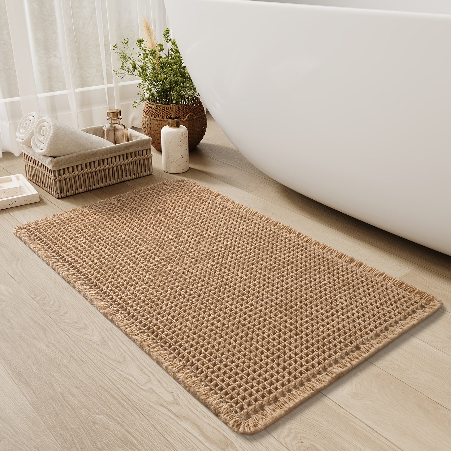 Alfombrilla de baño de absorción rápida para absorber el agua al instante - Esilora