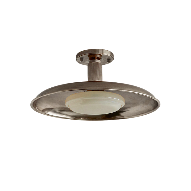 Pot-Lid Style Flat-Panel Ceiling Light | Esilora