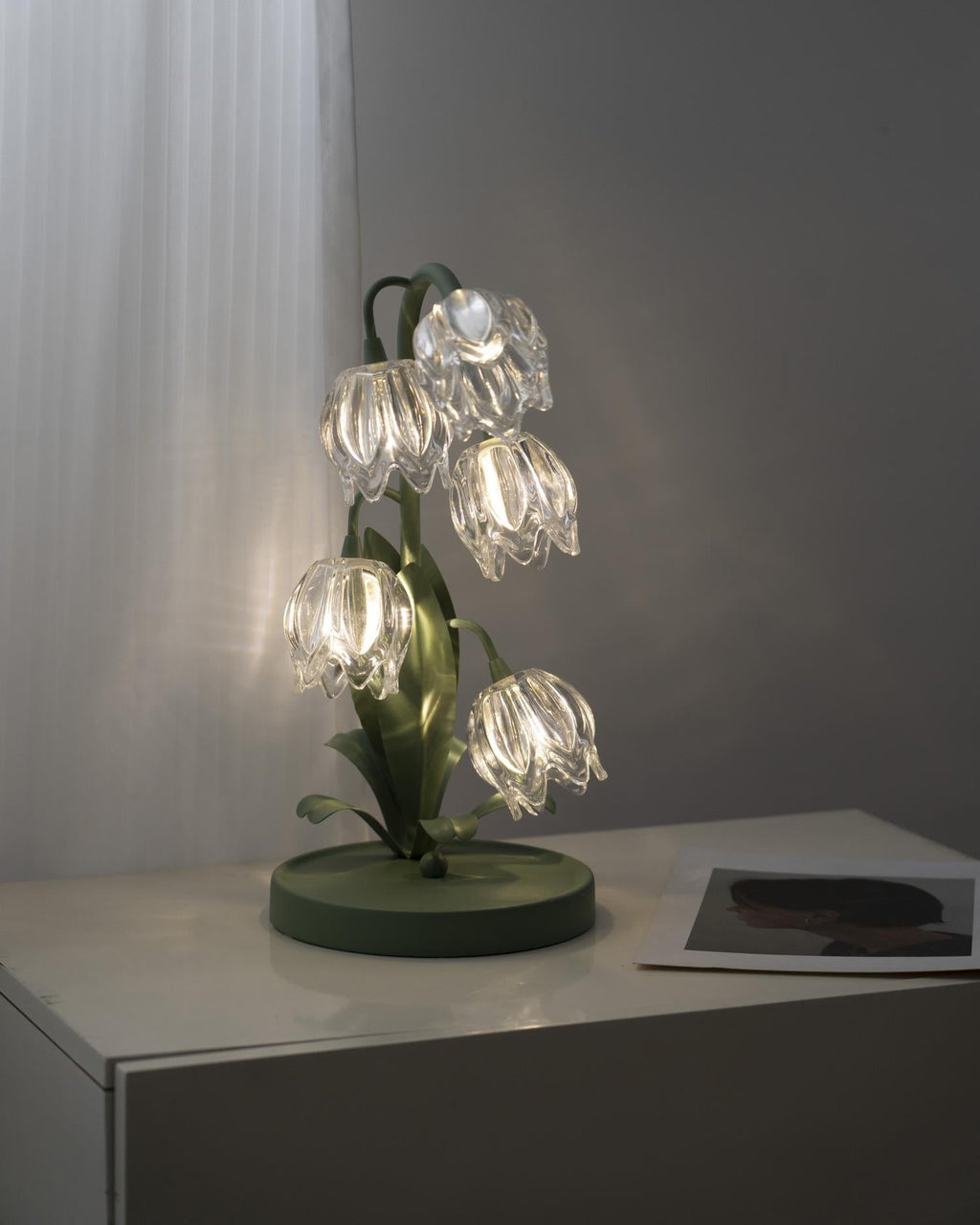 Niya grüne Tischlampe | Esilora