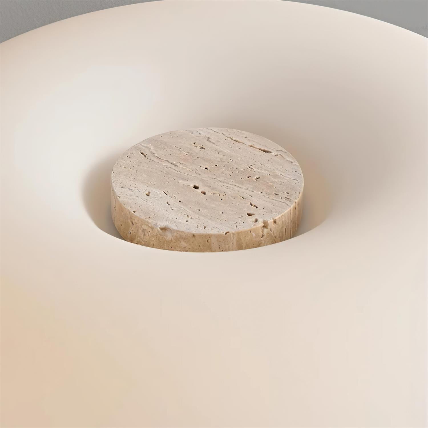 Kine Travertine Table Lamp | Esilora