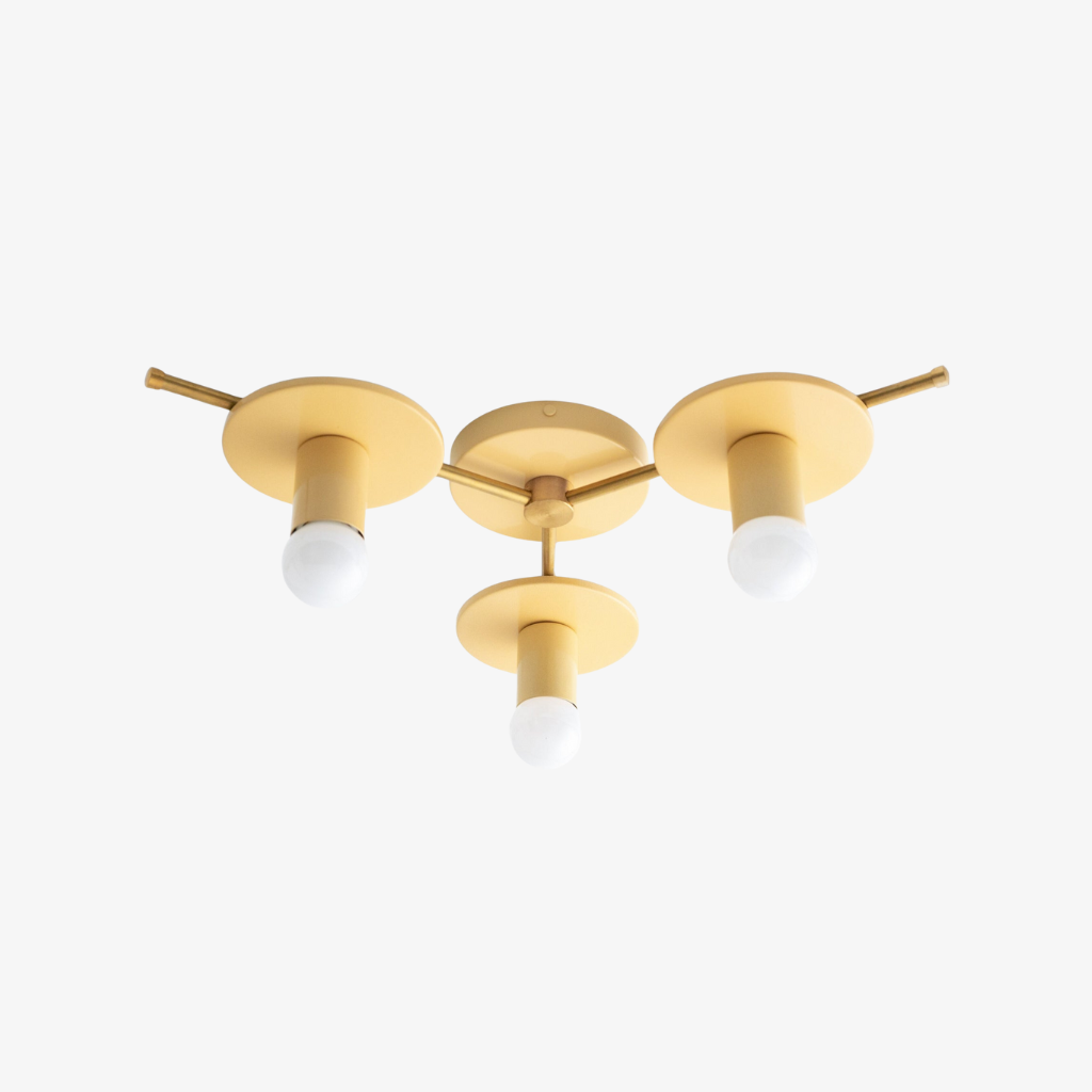 Radiro Globe Sculptural Trio Ceiling Lamp — Minimalist Modern Fixture for Living & Dining | Esilora