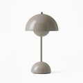 Wireless LED Table Lamp — Modern Scandi Mushroom Design