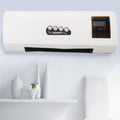 Vægmonteret 4-i-1-klimaanlæg, 1800W, LCD og fjernbetjening