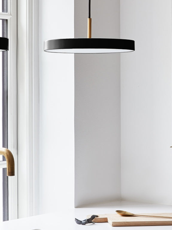 Modern Disc Pendant Light — Nordic Minimalist Fixture for Dining & Kitchen | Esilora