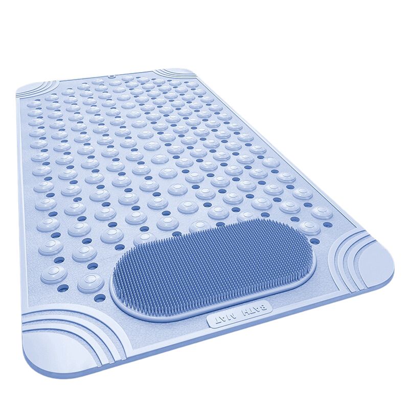Tapis de bain et de douche antidérapant — ventouses, évacuation rapide de l’eau